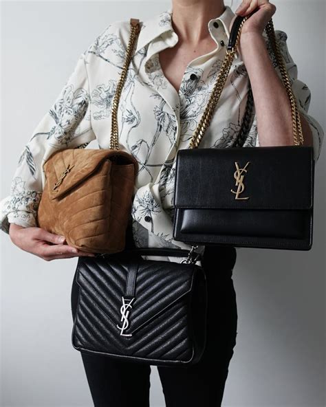 ysl college usata|YSL LouLou Vs College VS Sunset Bag WHICH IS THE BEST .